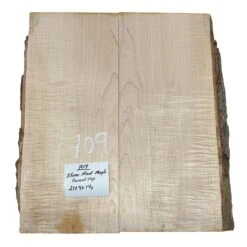 Flame Hard Maple Guitar Carved Top 21" X 9" X 1-1/4" #709
