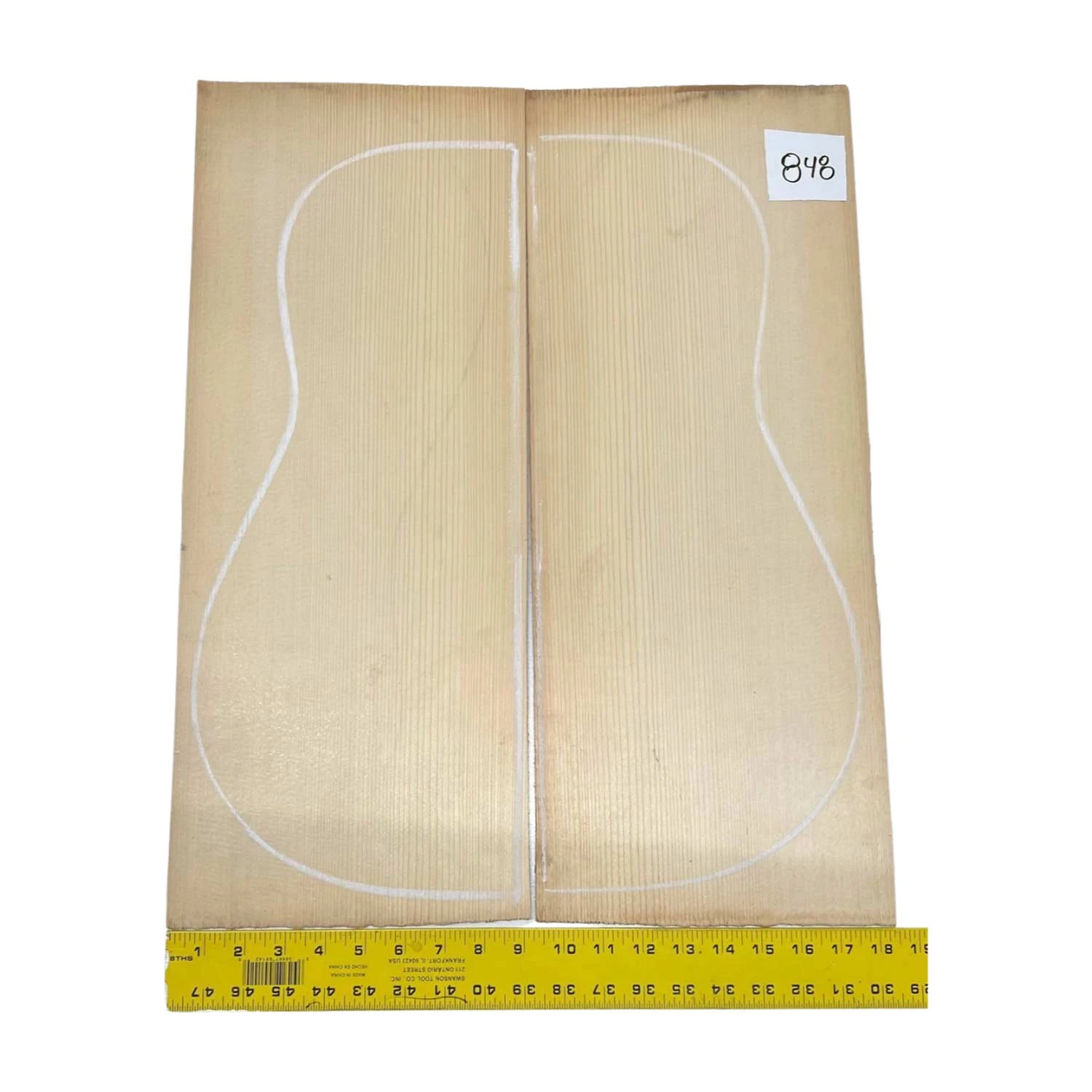 German Spruce Bookmatched Dreadnought Guitar Tops #848