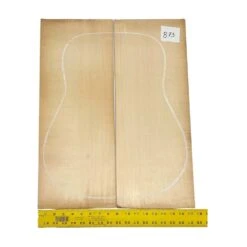 German Spruce Bookmatched Dreadnought Guitar Tops #873