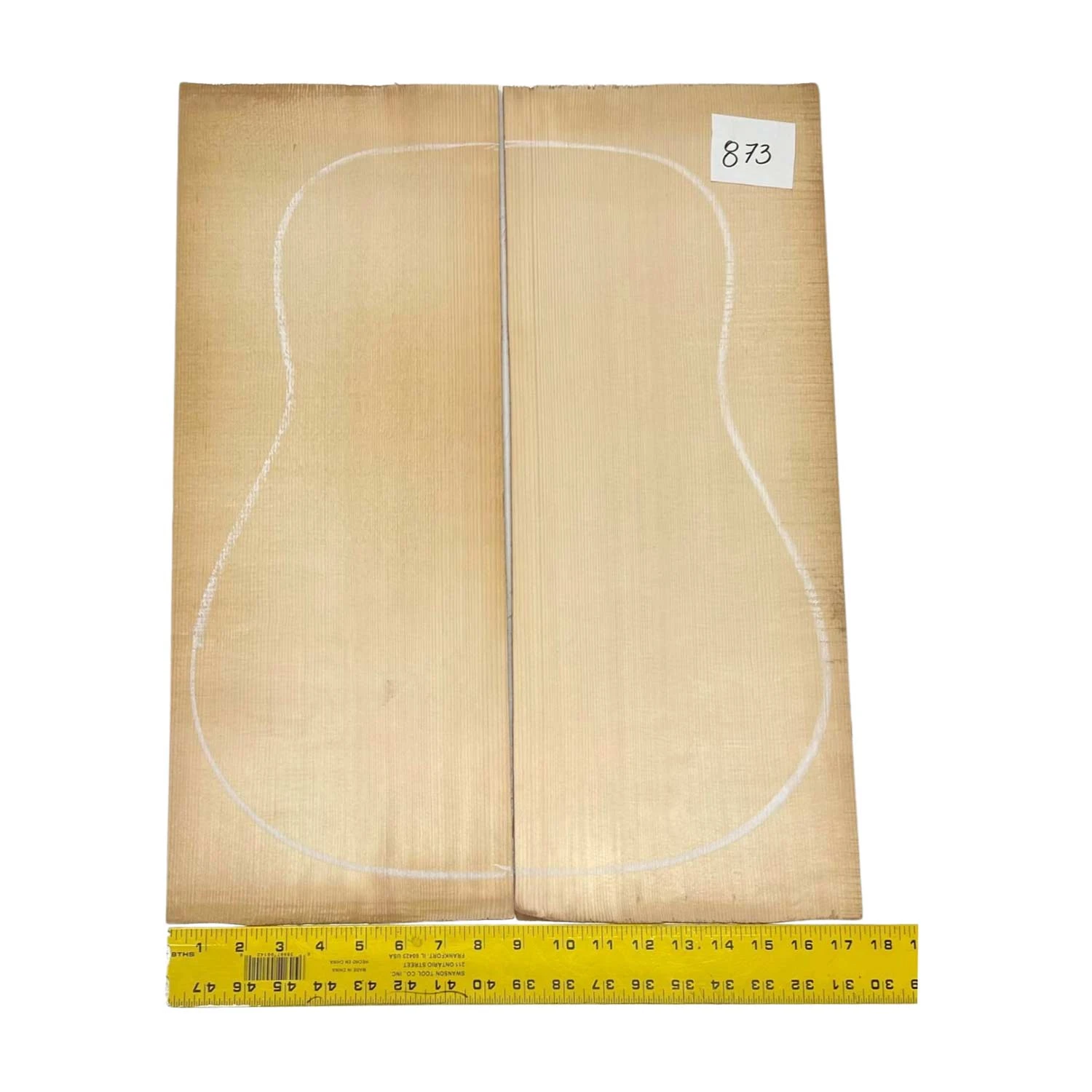 German Spruce Bookmatched Dreadnought Guitar Tops #873