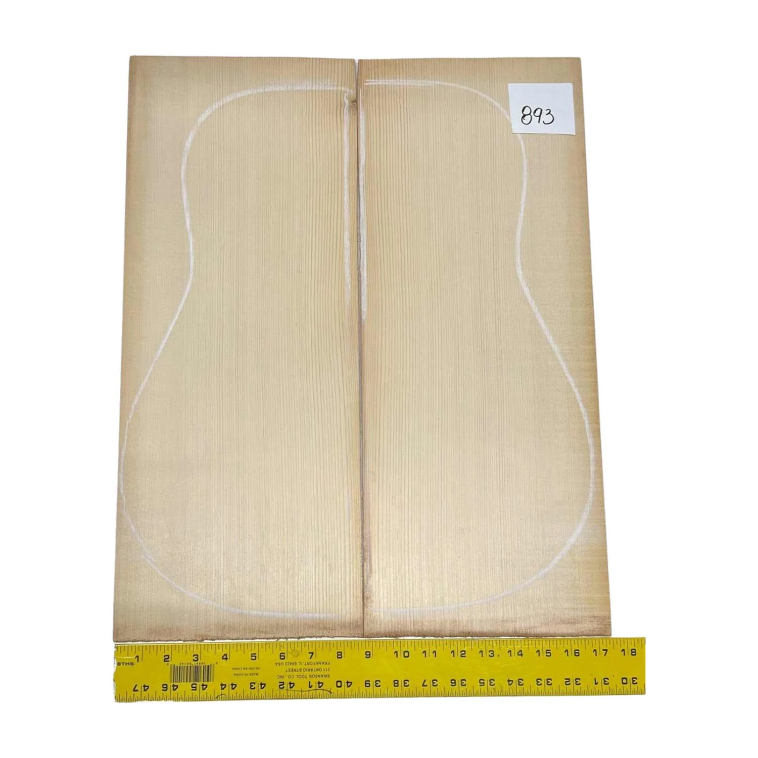 German Spruce Bookmatched Dreadnought Guitar Tops #893