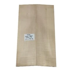 Flame Hard Maple Guitar Carved Top 25-1/2" X 7-3/8" X 5/8" #904