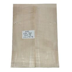 Flame Hard Maple Guitar Carved Top 21-1/2" X 7-3/8" X 5/8" #911