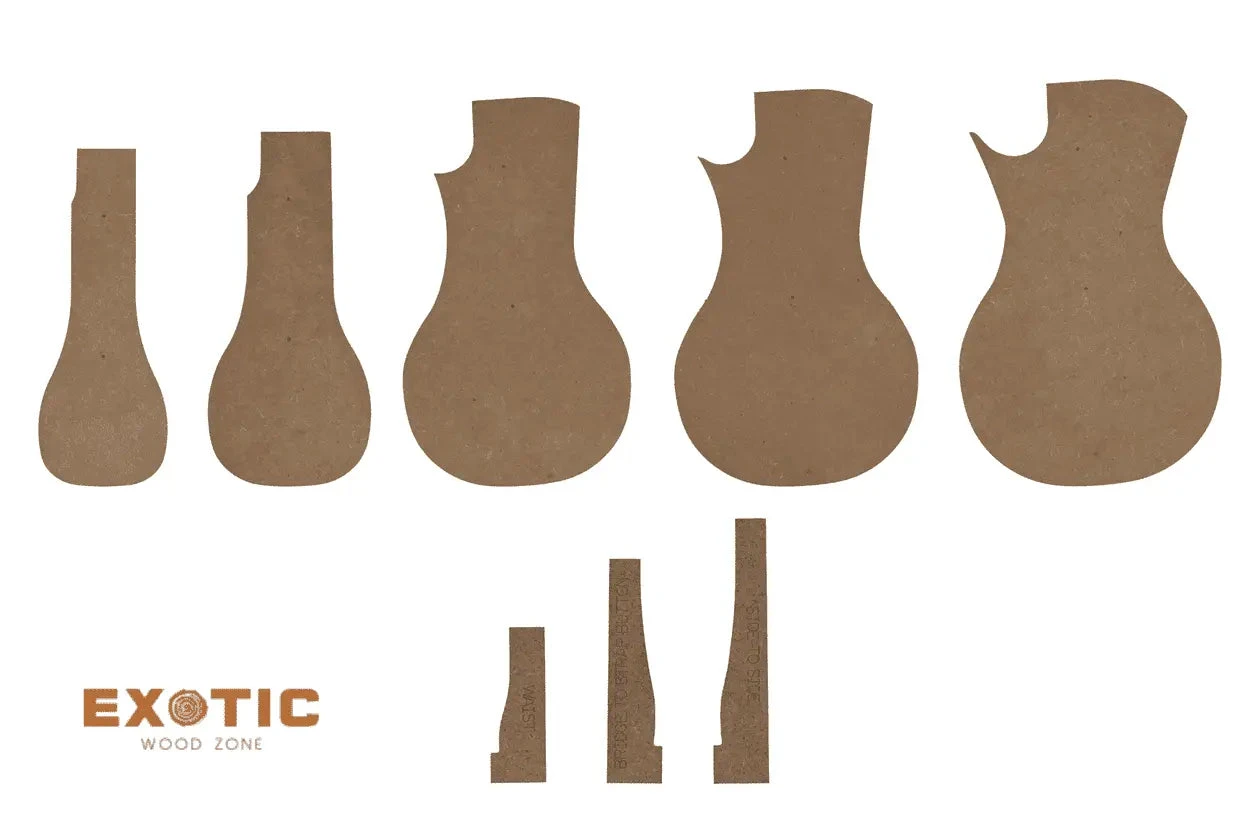 Template Kit For Carved-Top LP Standard-Style Guitars - Image 14