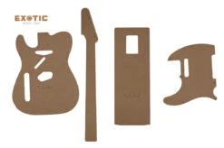 Template Kit For Crafting Telecaster-Style Guitars