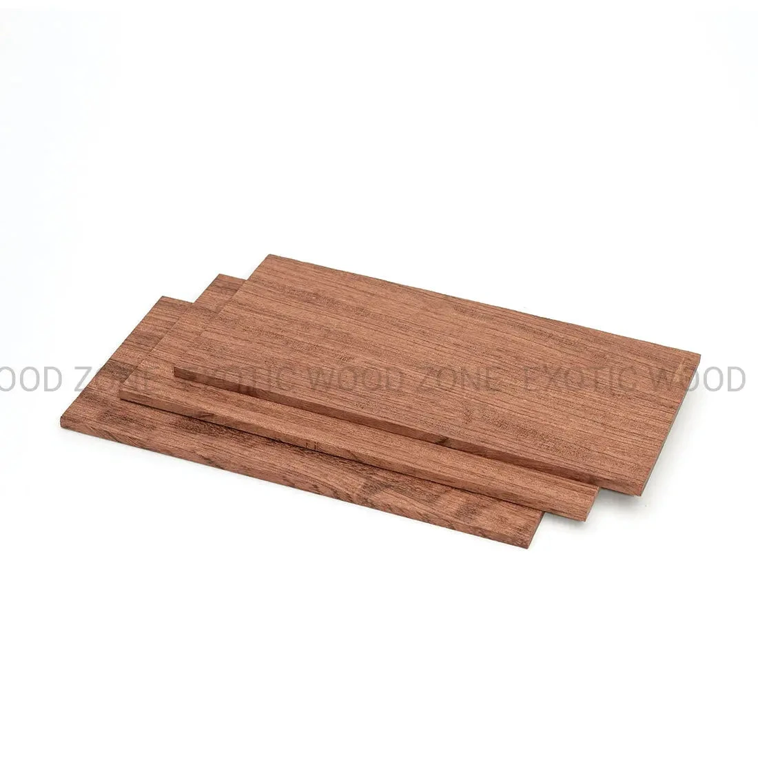 Bubinga Wood Veneer | Marquetry Inlay - 200mm X 100mm X 4mm - Image 3