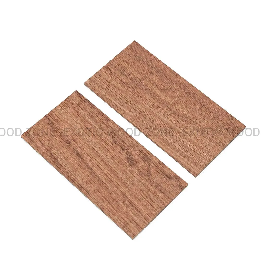 Bubinga Wood Veneer | Marquetry Inlay - 200mm X 100mm X 4mm - Image 4