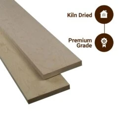 Premium Curly Flame Maple 5/4 Lumber (AAA Grade)