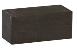 Gaboon Ebony Wood Blank 150x70x70 Mm