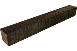 Gaboon Ebony Wood Blank 320x55x55 Mm