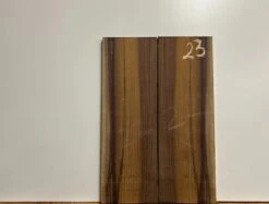 East Indian Rosewood Bariole Guitar Drop Top | Book Matched Set #23