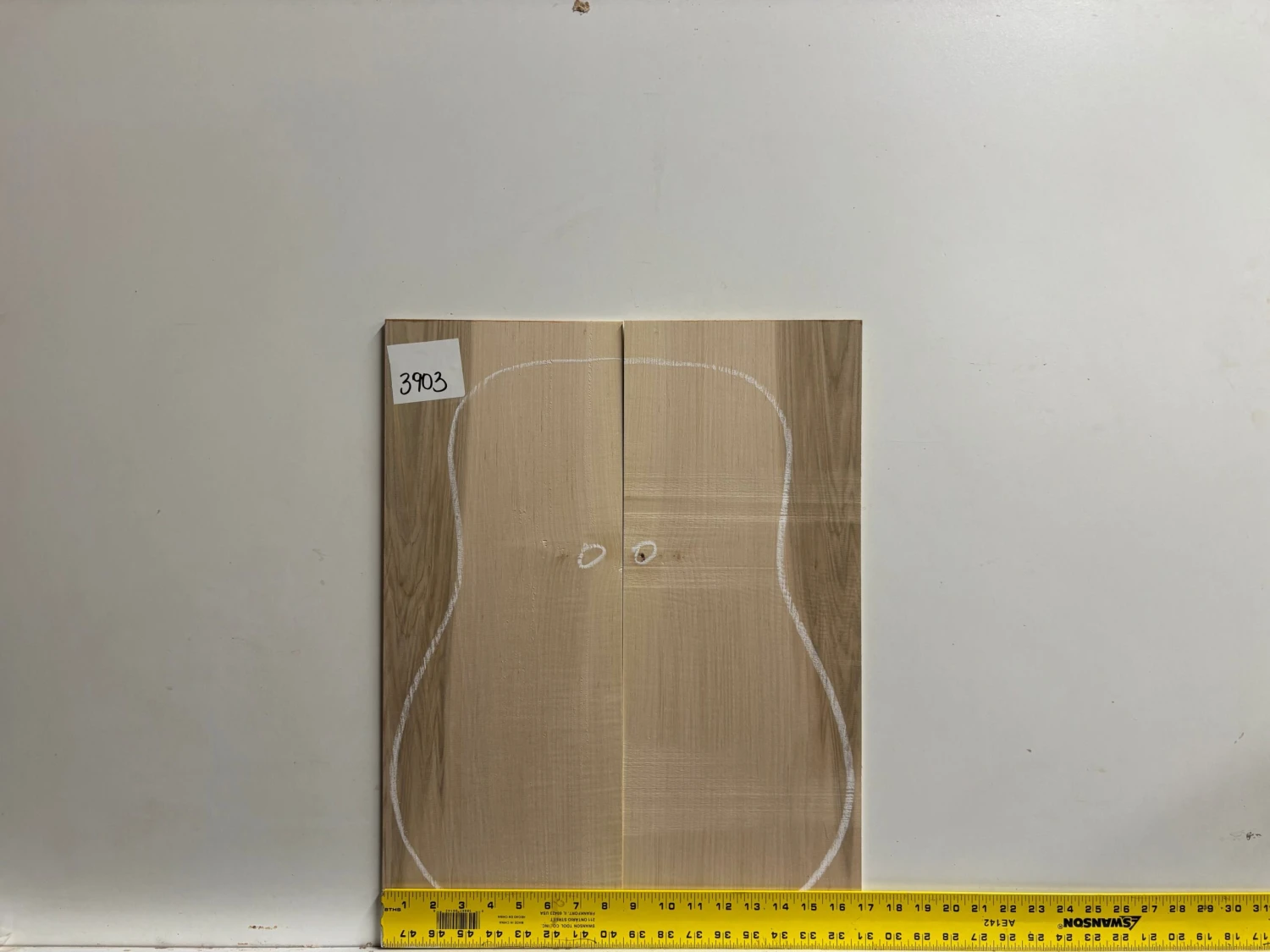 Flame Ambrosia Maple AAAA Grade Dreadnought Guitar Back And Side Set #3903 - Image 2