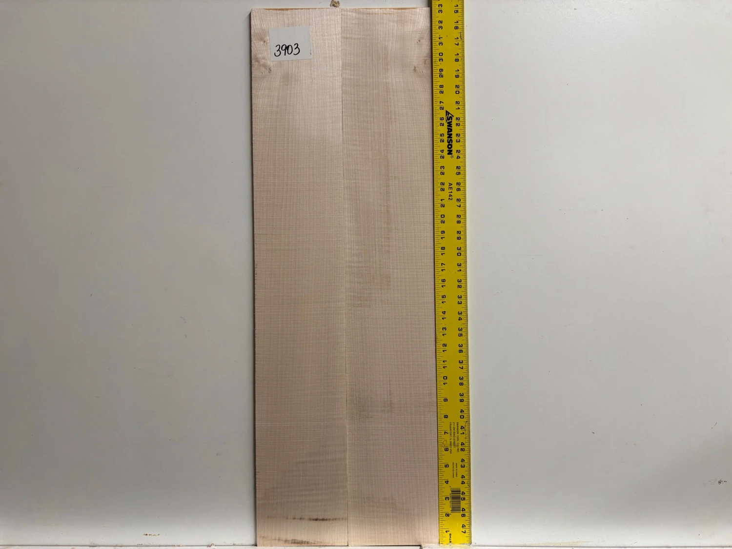 Flame Ambrosia Maple AAAA Grade Dreadnought Guitar Back And Side Set #3903 - Image 6