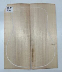 Sitka Spruce Dreadnought Guitar Top Bookmatched AA Grade #2045
