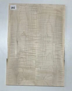 Flame Hard Maple Bookmatched Guitar Drop Top AAAA Grade - 21" X 7" X 3/8" #702