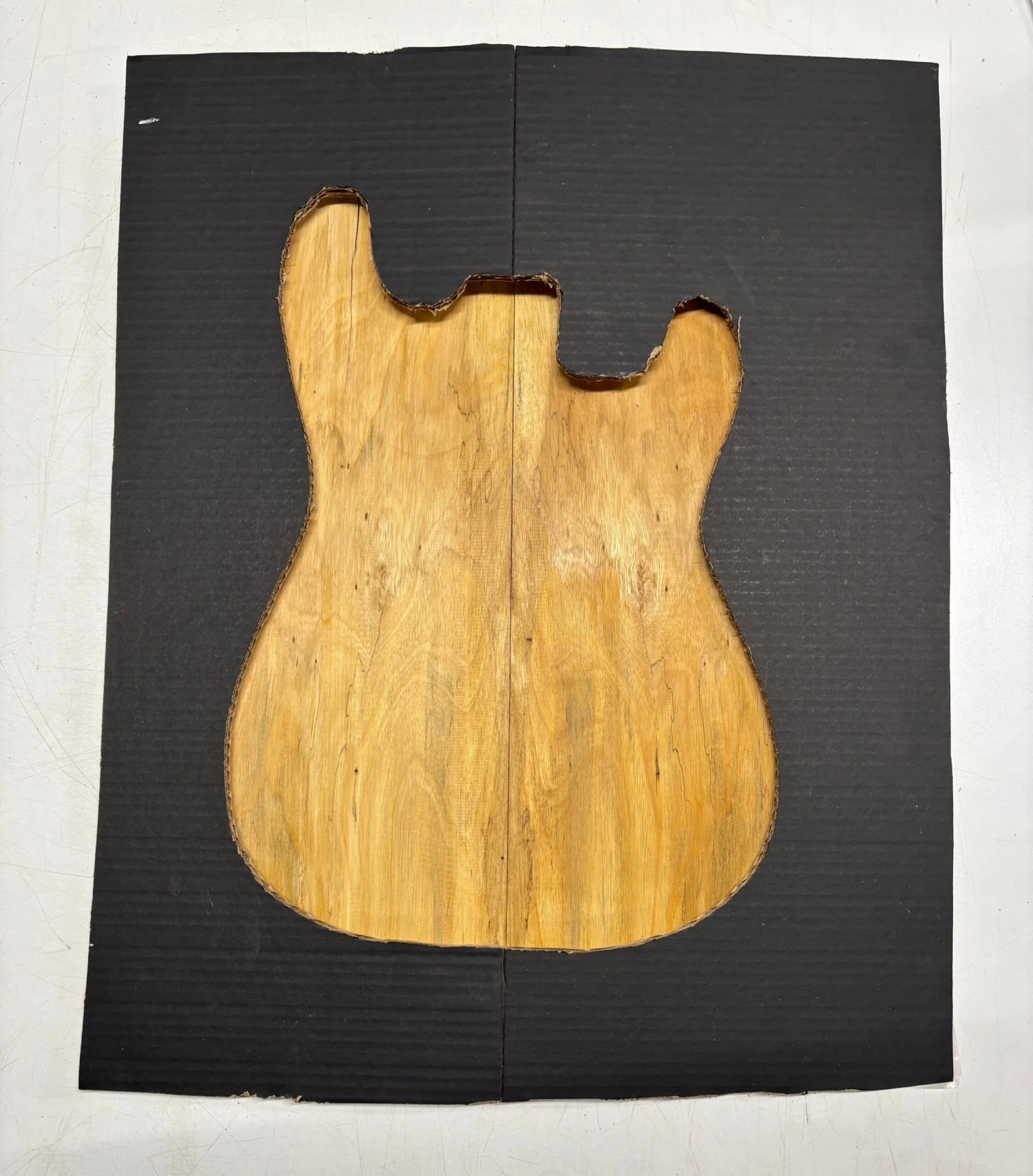 Yellow Tamarind Guitar Drop Tops 21-1/4" X 7-1/4" X 3/8" #4051