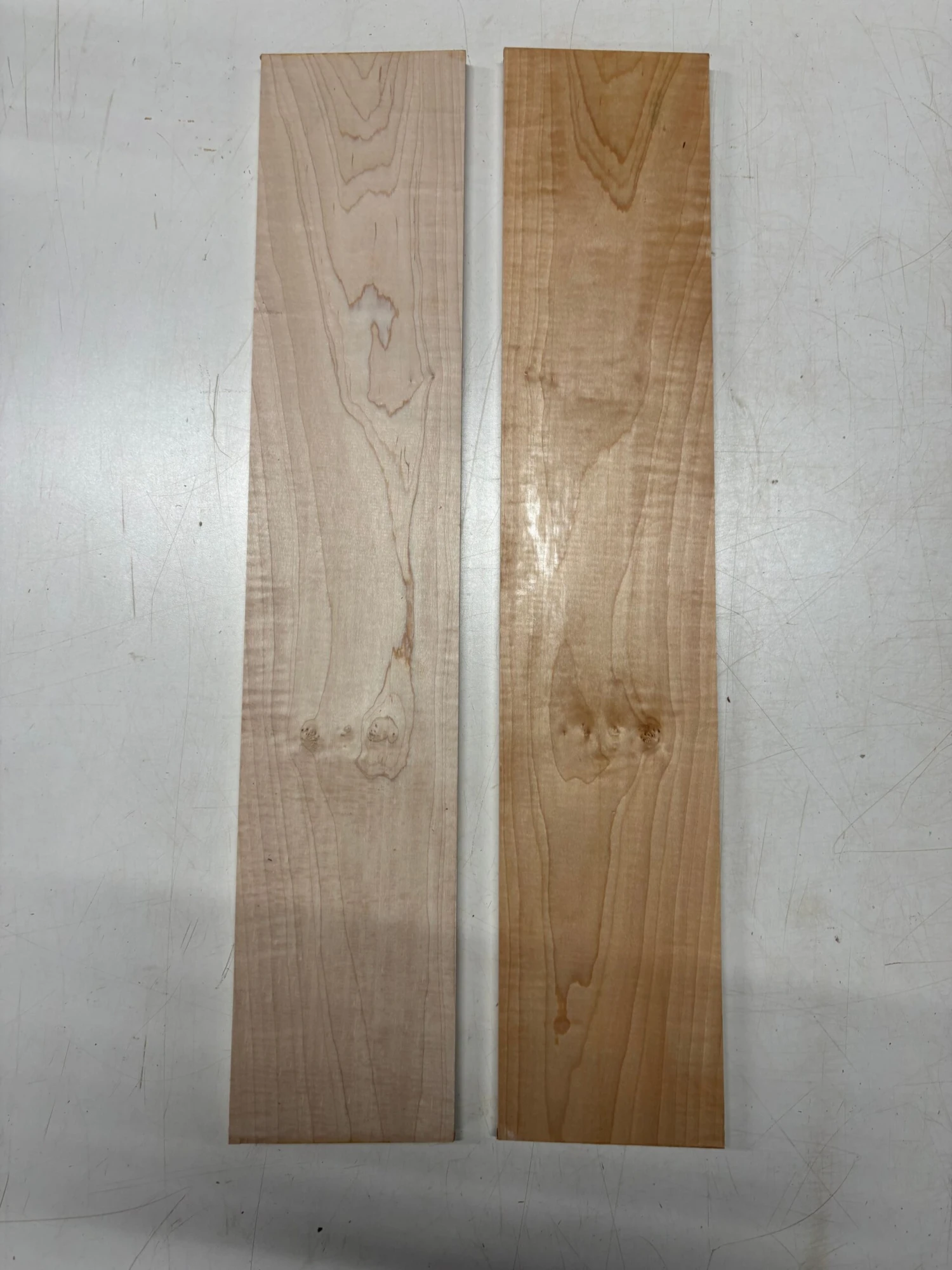 2 Pack, Flame Hard Maple Thin Stock Lumber24"x 4-3/4" X 1/2"#4119 - Image 4