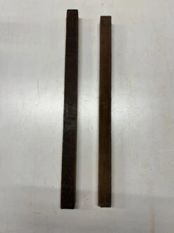 2 Pack, Black Palm Turning Wood Blanks - 25" X 1-1/2" X 1-1/2", 24" X 1-1/2" X 1-1/2"#4128