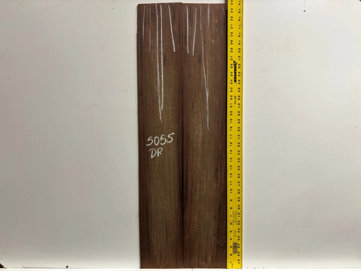 Madagascar Rosewood Dreadnought Guitar Back And Side Seconds Set #5055 - Image 5