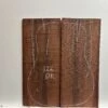Madagascar Rosewood Dreadnought Guitar Back Set- 21-1/2" X 9" X 3/16" (Seconds) #122
