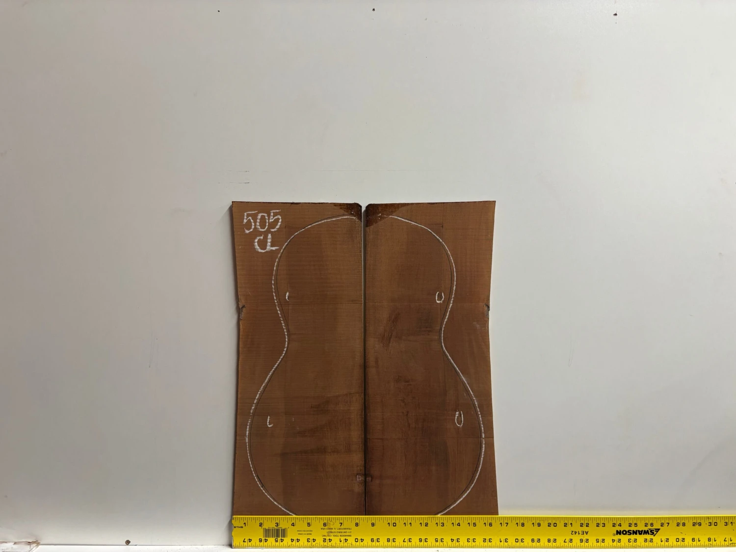 Madagascar Rosewood Classical Guitar Back And Side Seconds Set #505 - Image 2