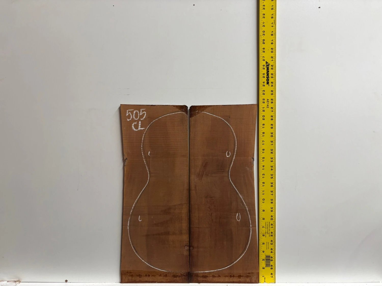 Madagascar Rosewood Classical Guitar Back And Side Seconds Set #505 - Image 3