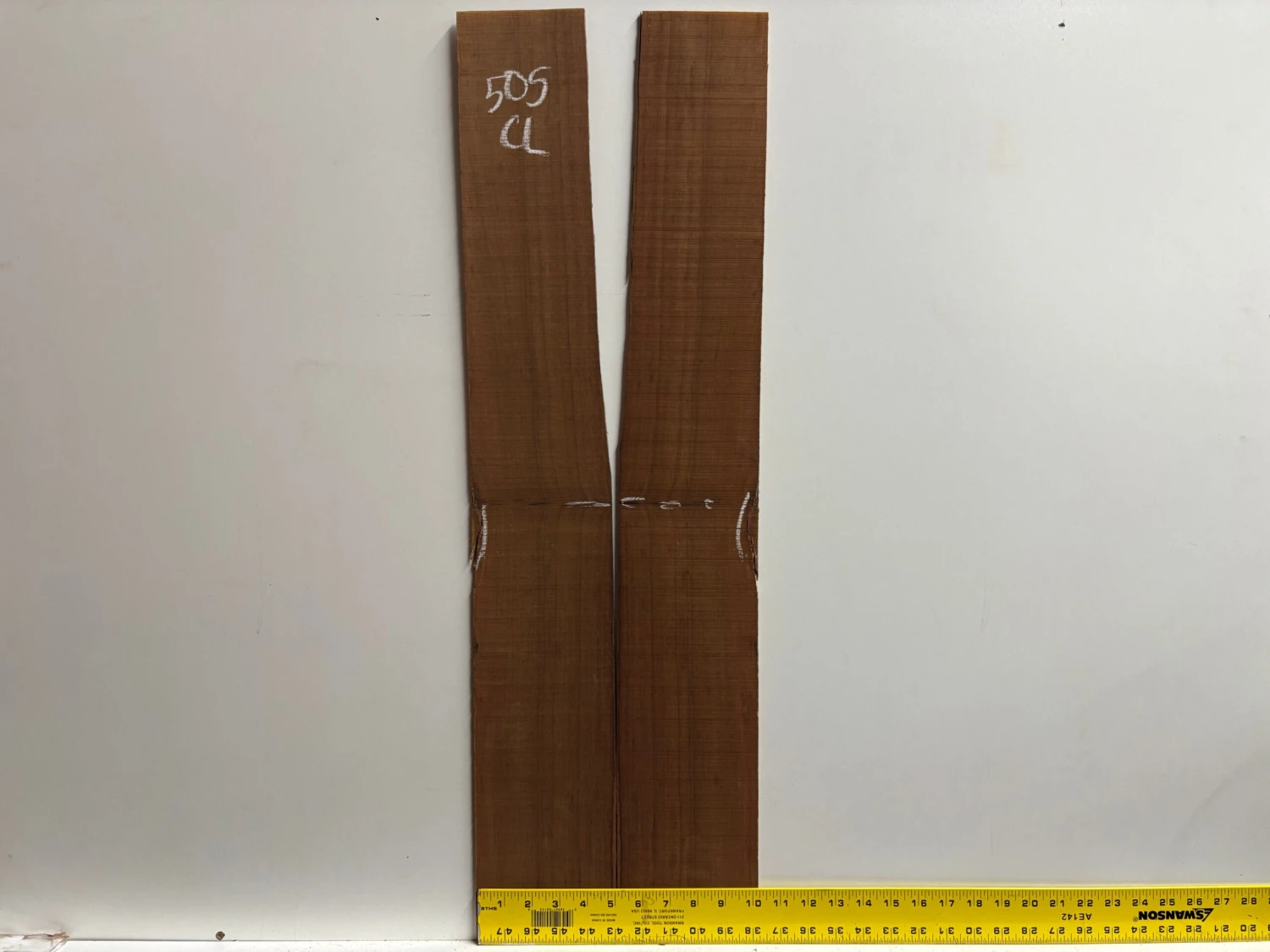 Madagascar Rosewood Classical Guitar Back And Side Seconds Set #505 - Image 4