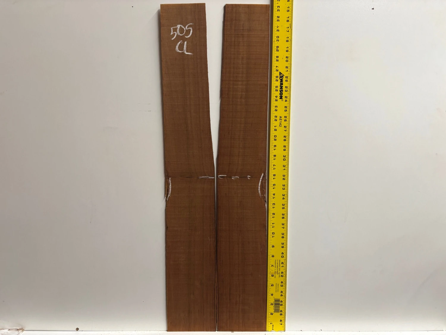 Madagascar Rosewood Classical Guitar Back And Side Seconds Set #505 - Image 5
