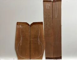 Madagascar Rosewood Classical Guitar Back And Side Seconds Set #506