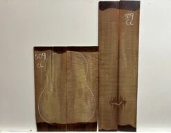 Madagascar Rosewood Classical Guitar Back And Side Seconds Set #509