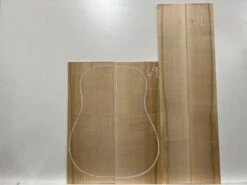 Flame Hard Maple Dreadnought Guitar Back & Side Set #64