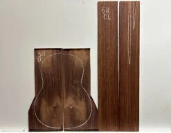 Madagascar Rosewood Classical Guitar Back And Side Seconds Set #511