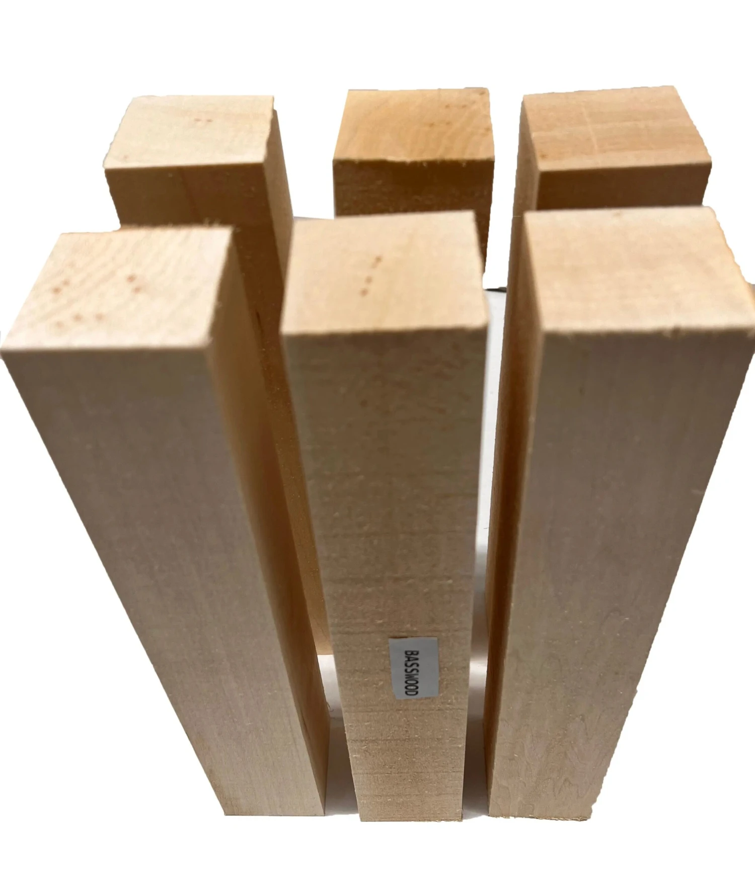 Large Basswood Whittling | Wood Carving Blocks (Pack Of 6) 2" X 2" X 12" - Image 6