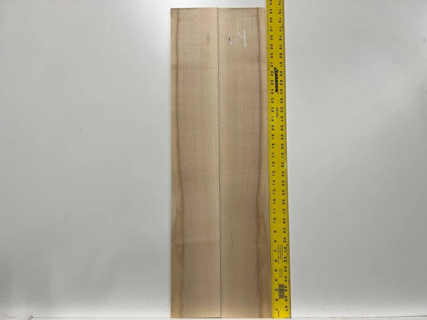 Flame Hard Maple Dreadnought Guitar Back & Side Set #64 - Image 6