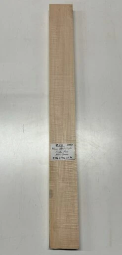 Fender Flame Maple Guitar Neck Blank - AAAA Grade (Flat Sawn) #252