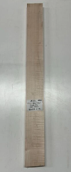 Fender Flame Maple Guitar Neck Blank - AAAA Grade (Flat Sawn) #254