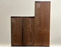 Amazon Rosewood Dreadnought Guitar Back And Side Seconds Set #353