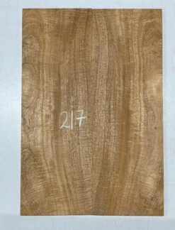 Eagle Flame Figured Mahogany Guitar Drop Top - 21" X 7-1/4" X 3/8" #217