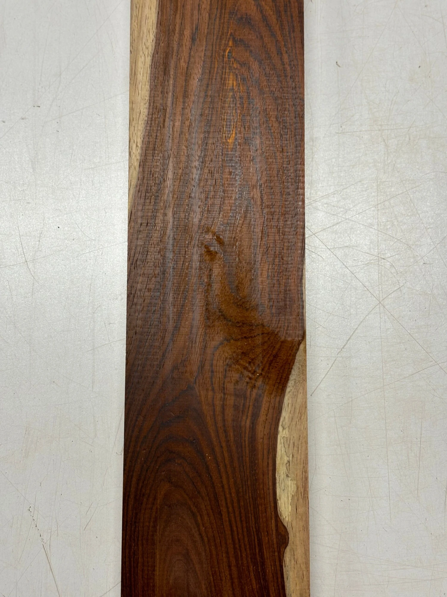 Cocobolo Lumber Board 25" X 4-3/4" X 1" #06 - Image 4