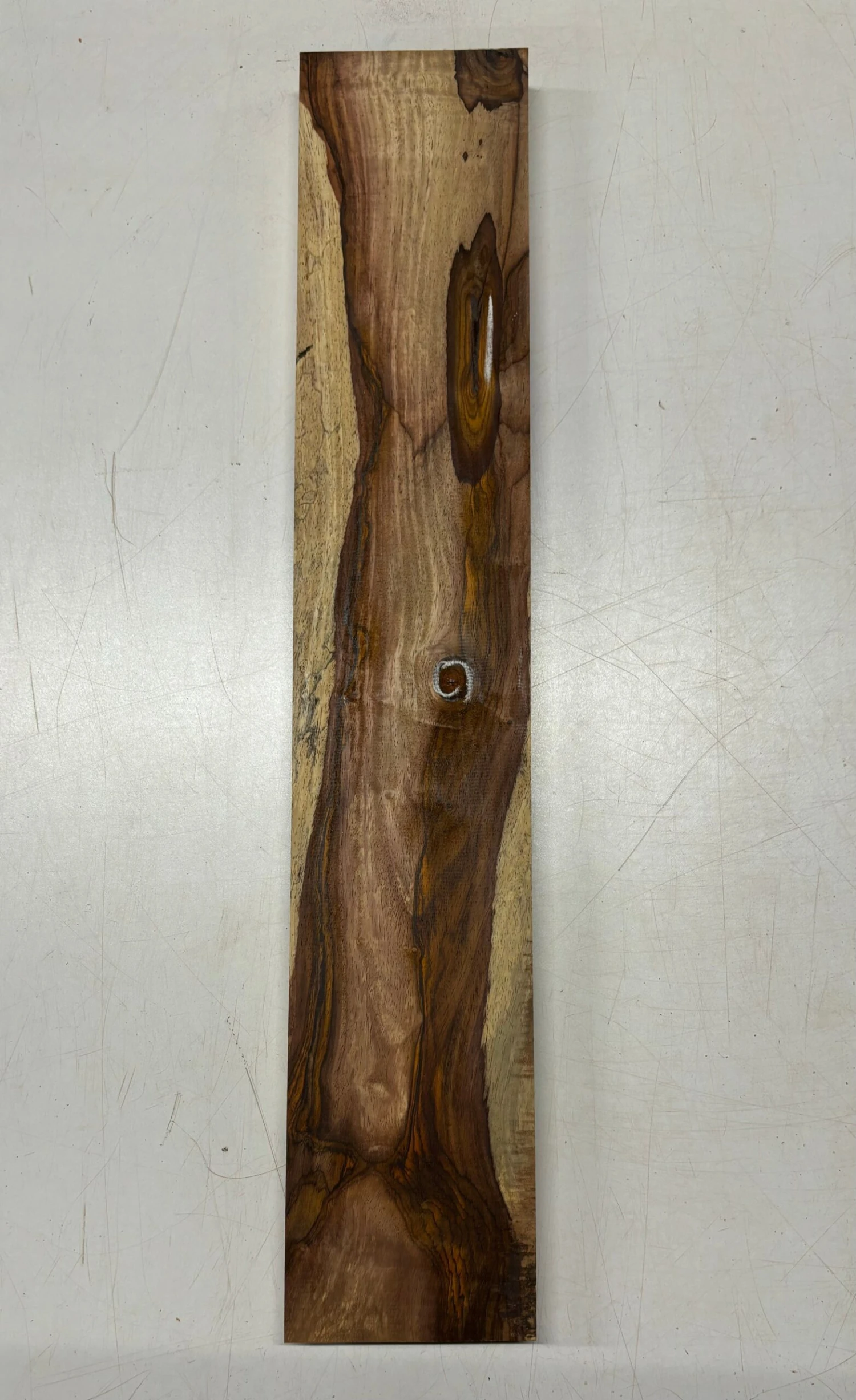 Cocobolo Lumber Board 25" X 4-1/2" X 1" #17 - Image 3