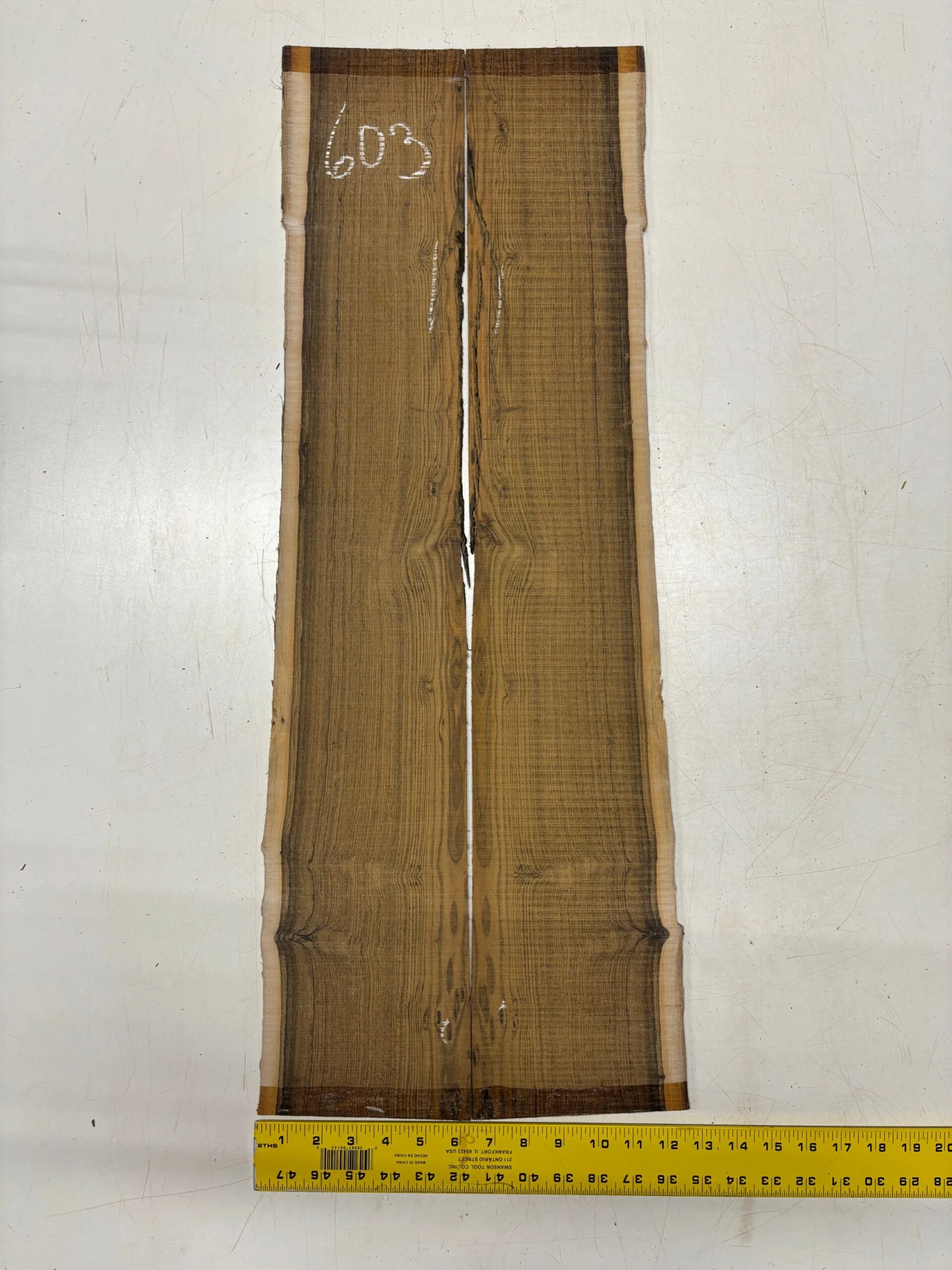 Bocote Dreadnought Guitar Back And Side Seconds Set #603 - Image 4