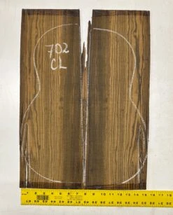Bocote Classical Guitar Back Set- Seconds #702