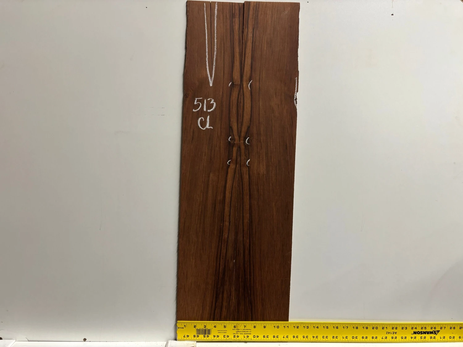 Madagascar Rosewood Classical Guitar Back And Side Seconds Set #513 - Image 4
