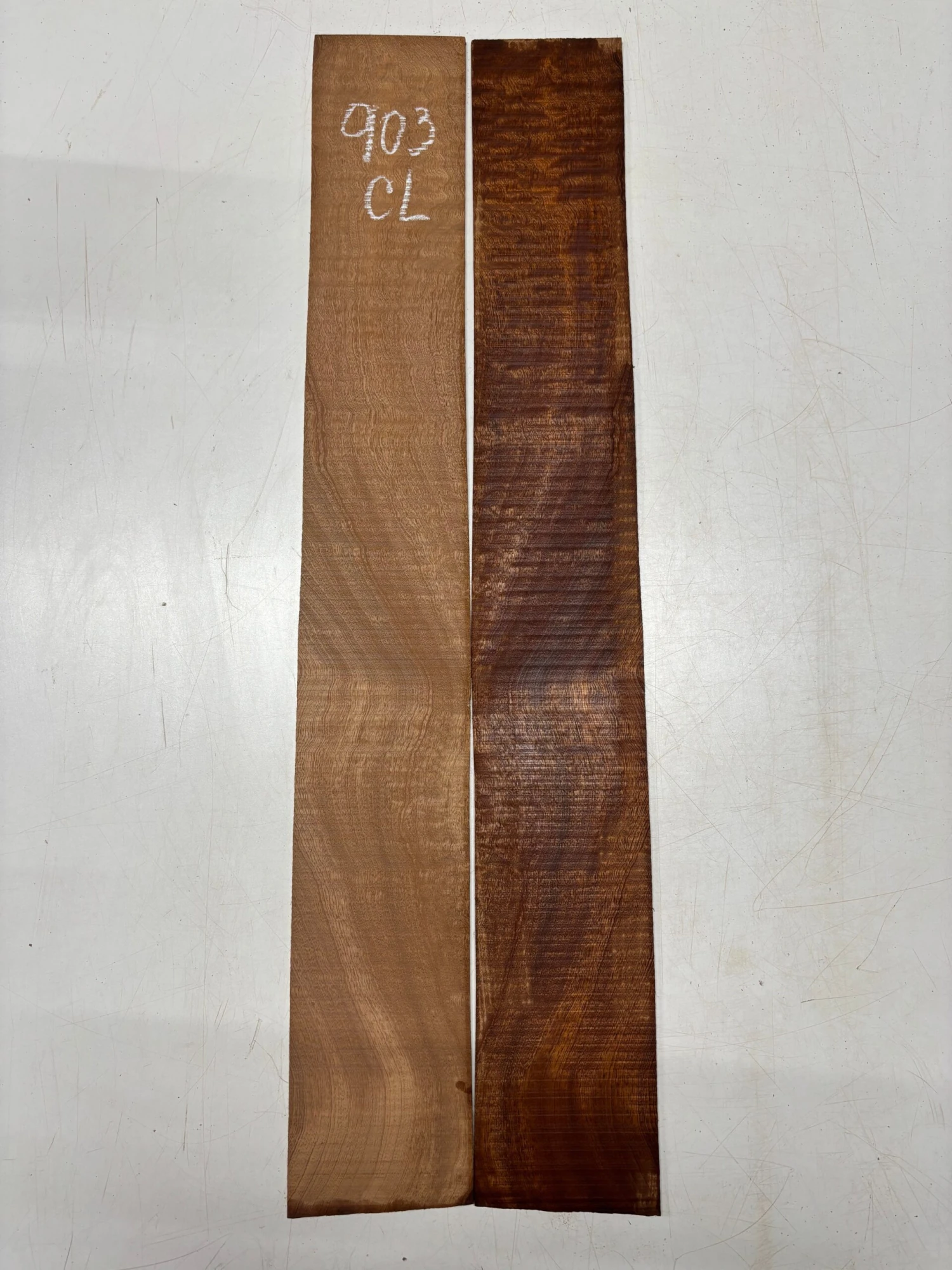 Quilted Sapele Classical Guitar Side Set- Seconds #903 - Image 3