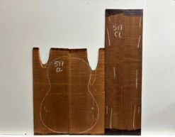 Madagascar Rosewood Classical Guitar Back And Side Seconds Set #517