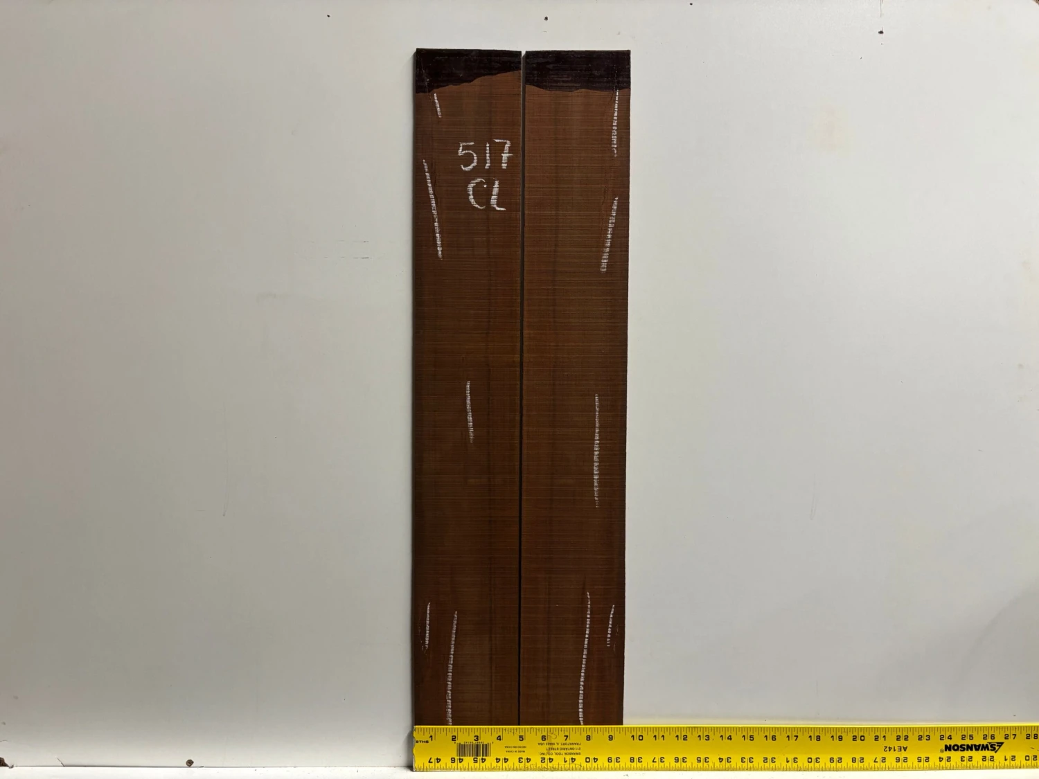 Madagascar Rosewood Classical Guitar Back And Side Seconds Set #517 - Image 4