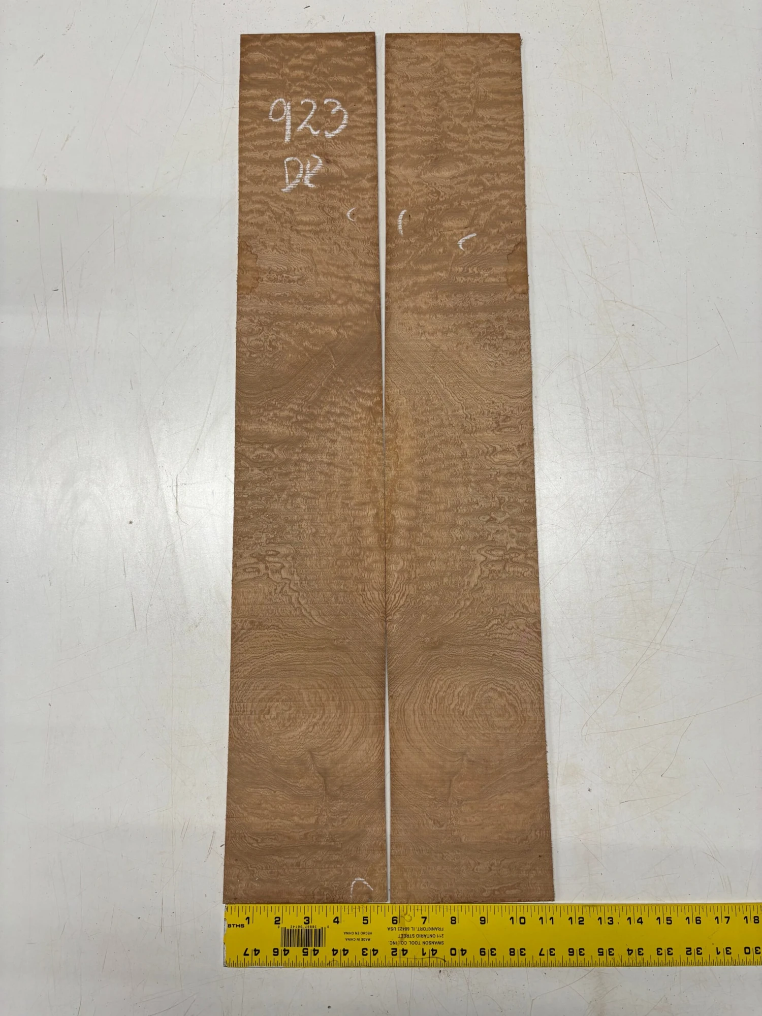 Quilted Sapele Dreadnought Guitar Side Set- Seconds #923