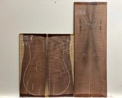 Santos Rosewood Dreadnought Guitar Back And Side Seconds Set #2007