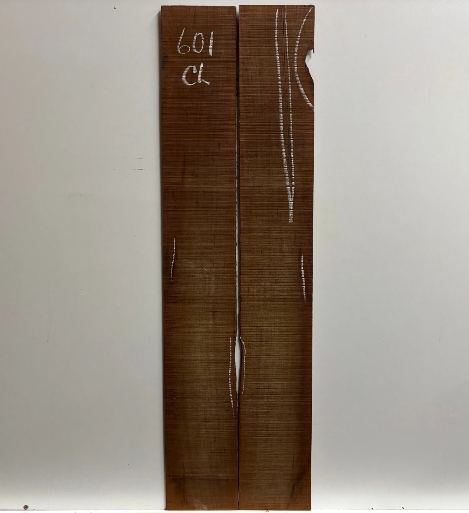 Madagascar Rosewood Classical Guitar Side Set- 33" X 4-1/2" X 1/8" (Seconds) #601 - Image 2