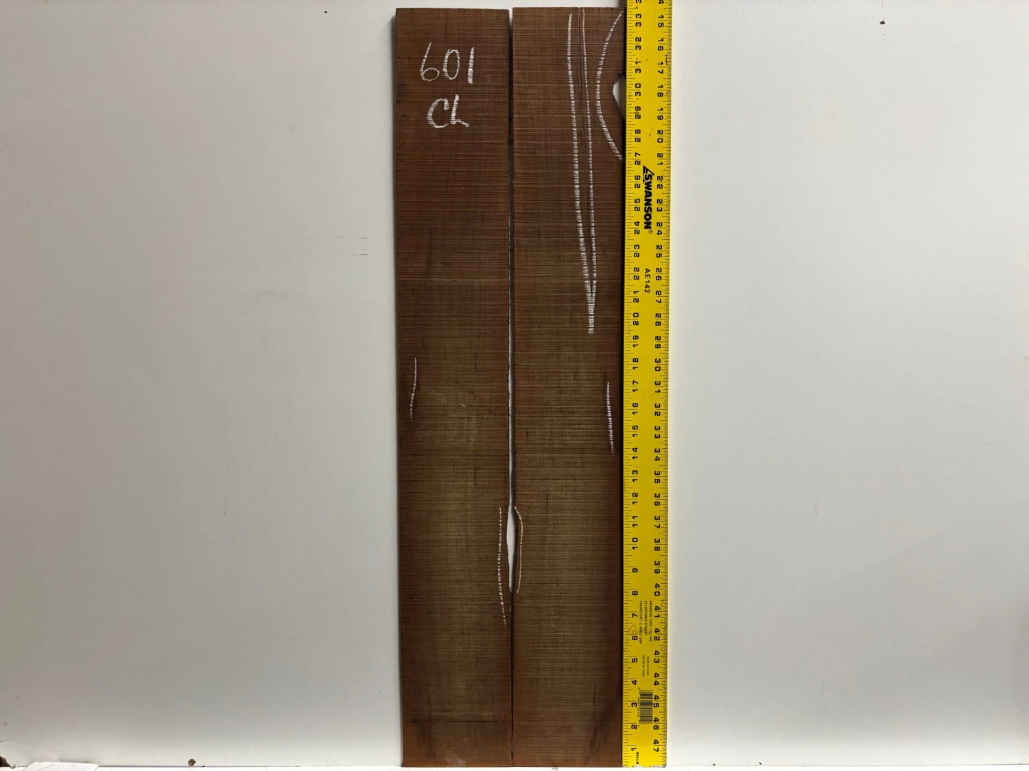 Madagascar Rosewood Classical Guitar Side Set- 33" X 4-1/2" X 1/8" (Seconds) #601 - Image 4